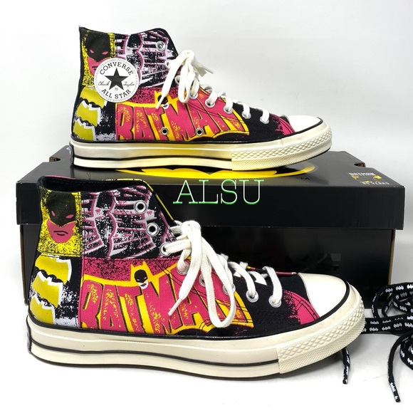 Converse & DC Batman Chuck 70 High Canvas Black M - Picture 7 of 12